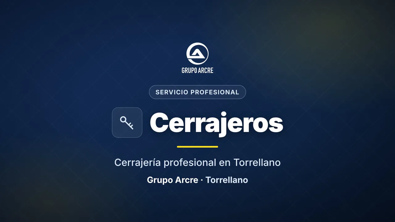 Cerrajería profesional en Torrellano